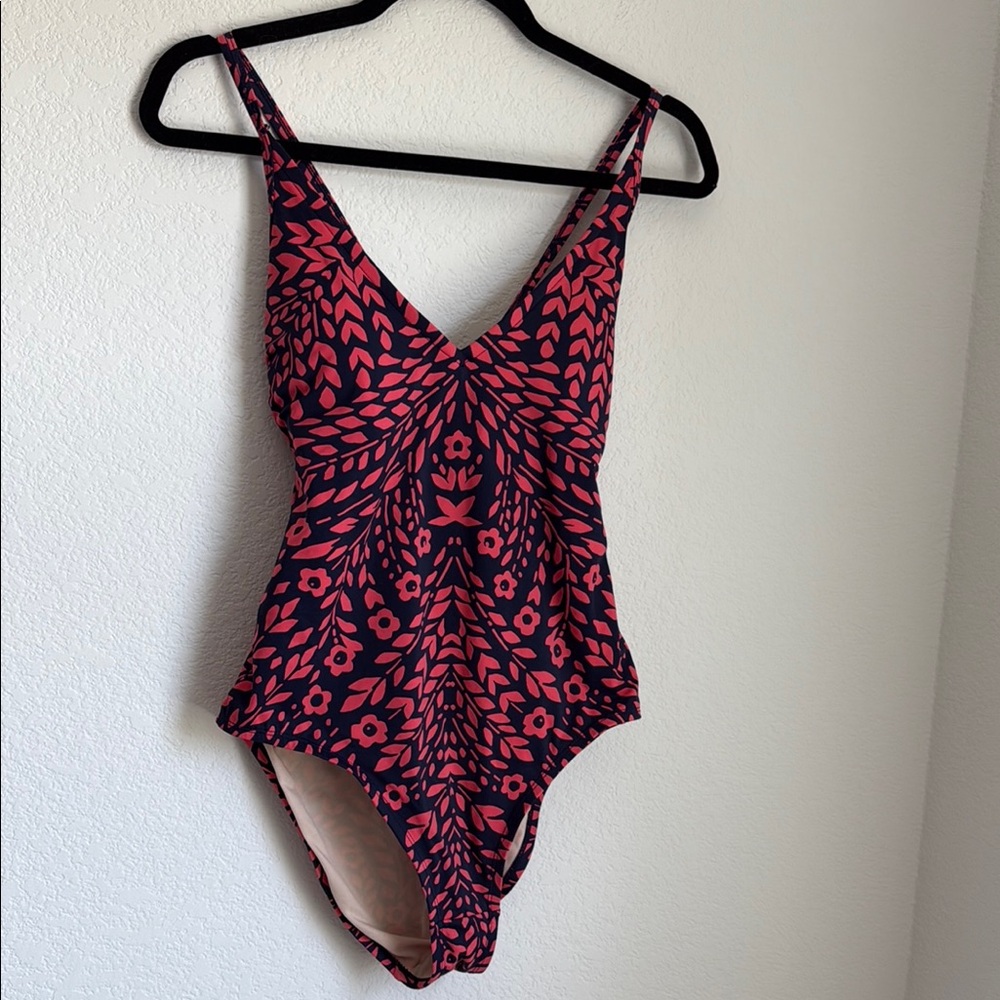 Kids One Piece Swimsuit - Pink and Black - Picture 5 of 11